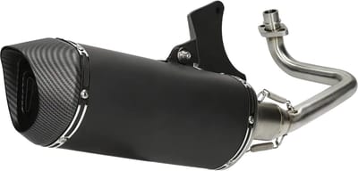 Uitlaat sport V2 Piaggio & Vespa 50cc 4 takt 2V