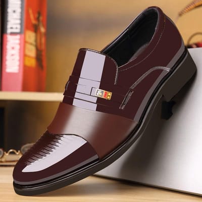 Heren Leren Schoenen Zakelijke Formele Schoenen Britse Koreaanse Versie Instappers Casual Leren Schoenen Jeugd Honderd Getijden Leren Schoenen 44