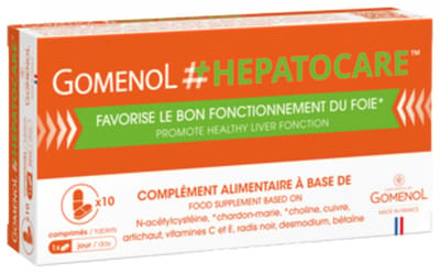 Laboratoire du Gomenol Hepatocare 10 Tabletten