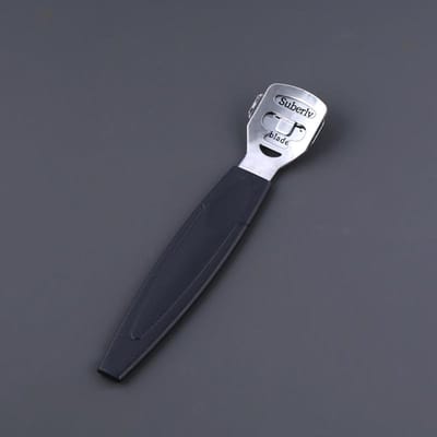 Pédicure des pieds dissolvant pour peaux mortes et cors Outil de ponçage pour les pieds noir