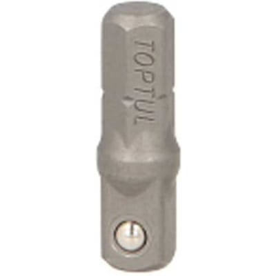 Schroevendraaier adapter TOPTUL 1/4 inch (Quadrat) auf 1/4 inch (6-kant)