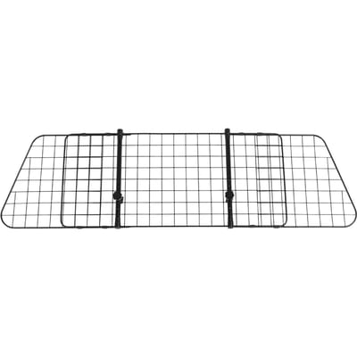 Barrières de Voiture pour Chiens Diviseur de Camion Réglable Grillage Robuste Garde-Animal Séparateur de Siège Arrière pour SUV Véhicules black