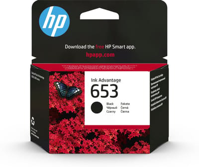HP 653 originele Advantage zwarte inktcartridge