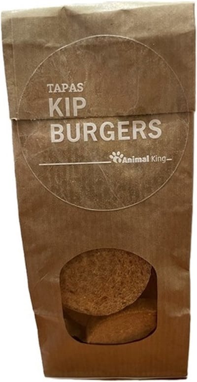 Kipburgers-3 zakjes-hondensnacks-Animal King