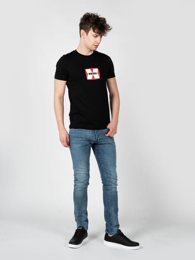 Diesel T-Shirt T-Diegor Mannen zwart