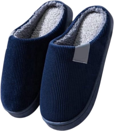 Winter Warme Slippers voor Mannen en Vrouwen - Comfortabele Antislip Zachte Huisschoenen met Platte Hak - Maat 44-45 - Ideale Pantoffels voor Thuis en Slaapkamer
