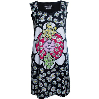 Boutique Moschino, Zwart mouwloos jurk