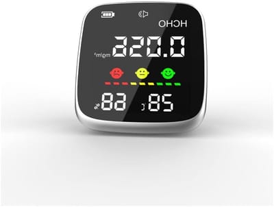 Formaldehyde Detector - Luchtkwaliteit Meter - Luchtkwaliteit Testen - Semiconductor Detectie - 0-1.999 mg/m³ - One Color