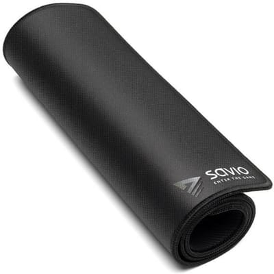 Savio Zwart Edition Precision Control L - Toetsenbord and Muismat