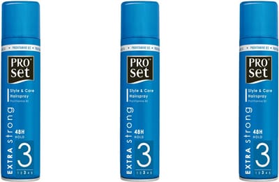Proset Haarspray – Extra Strong - 3 x 300 ml
