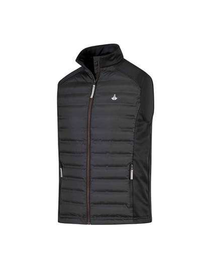BJØRNSON Tage Bodywarmer Stretch - Gewatteerd - 4 Seizoenen - Maat 2XL - Zwart