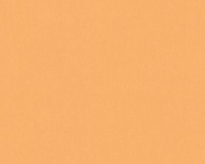 GEMELEERD UNI BEHANG | Modern - pastel oranje - "Architects Paper" A.S. Création Floral Impression