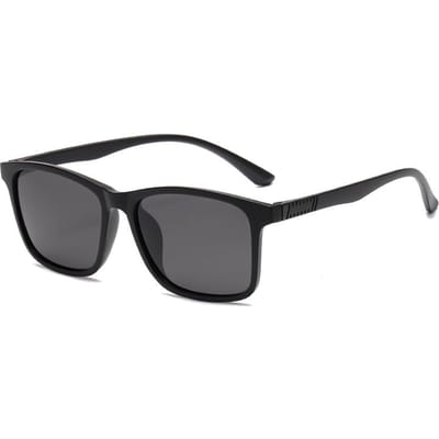 Lunettes de soleil Premium pour Hommes Style Rétro Élégant Forme Carrée Monture Ultra Légère en TR90 Lunettes de Soleil pour la Conduite la Pêche la Lumière du Soleil pour Homme Vision UV400