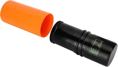 Tennisbal Drukhouder - Opslagbus Bal reparatie - Tennisbal Behoud - Universele Pasvorm - 21.5 x 8.5 x 8.5 cm - Oranje