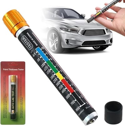 Dailygoody - Lakmeetapparaat - Auto lakdiktemeter - Magnetische lakmeter - Waterdicht en gebruiksvriendelijk - Schade detector - Geschikt voor carross