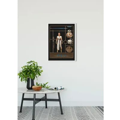 Komar Poster Star Wars Speelgoed Rey 50 X 70 Cm