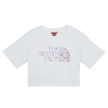 T-shirt Korte Mouw The North Face Girls S/S Crop Easy Tee