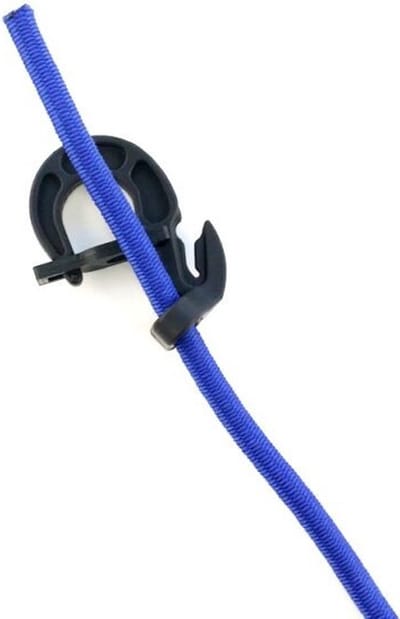 2x Easy fix haak - 8 tot 10mm - Met veiligheidsslot - Zwart