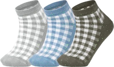Esprit Sneakersokken Pixel Checks 3-Pack