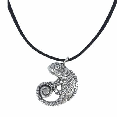 Ketting- Hagedis- Zilverkleur- Schuifketting - Charme Bijoux
