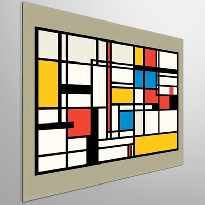 Kunstprint | Wanddecoratie | Dibond | 80 × 80 cm