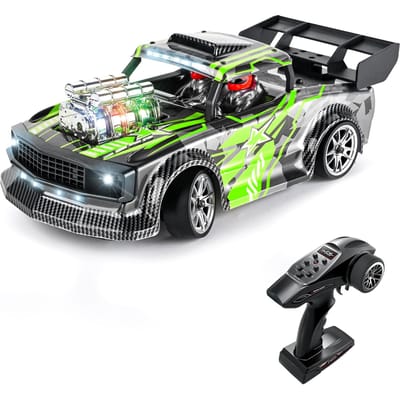 RC Drift Auto 1/18 RC Auto 2.4GHz 4WD 30 km/u RC Raceauto Volledige Schaal Hoge Snelheid Kinderen Gift RTR met ESP 1 battery