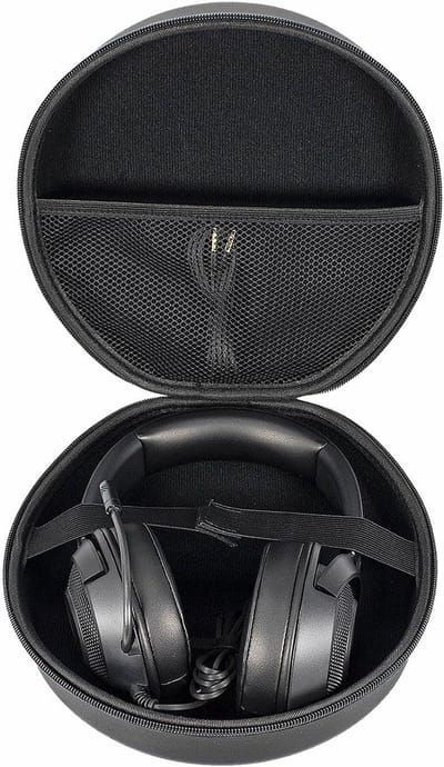 Duurzame hardcase voor gaming headset, geschikt voor Arctis Nova 1-7 en Pro - Zwart, beschermend en schokbestendig