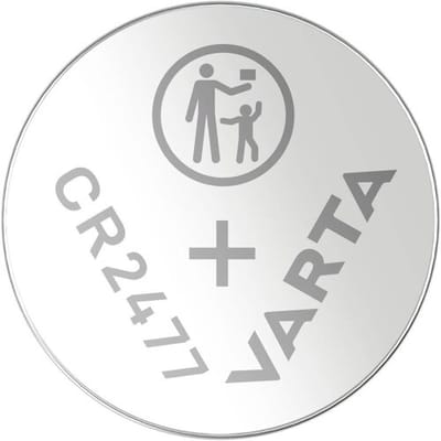Varta Knoopcel CR2477 3 V 1 stuk(s) 850 mAh Lithium LITHIUM Coin CR2477 Bli 1