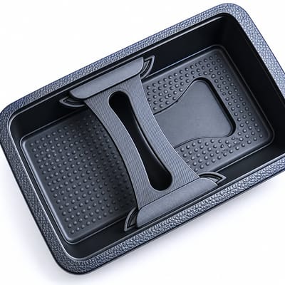 Bekerhouder Verdeler Geschikt voor Volkswagen Golf 6 (MK6) – Cupholder Divider – Anti-Mors Houder voor Blikjes en Bekers – Perfecte Pasvorm Middenconsole – Zwart