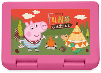 Peppa Pig Buitenavontuur Broodtrommel Lunchbox