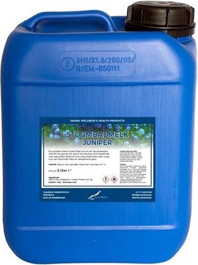 Stoombadmelk Juniper 5 liter