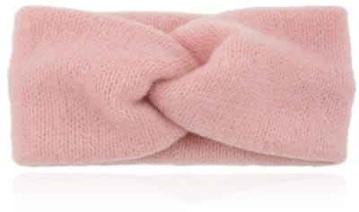 LGT JWLS Zachte Gebreide Oorwarmer Hoofdband - Heerlijk Zacht - Roze