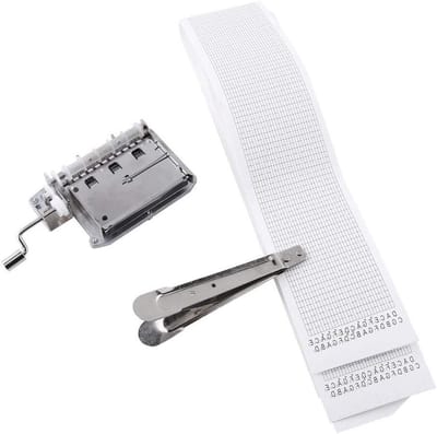 Muziekdoos Kit - Zelf Maken - Eigen Melodieën - Inclusief Prikker - 3 Muziekstrips