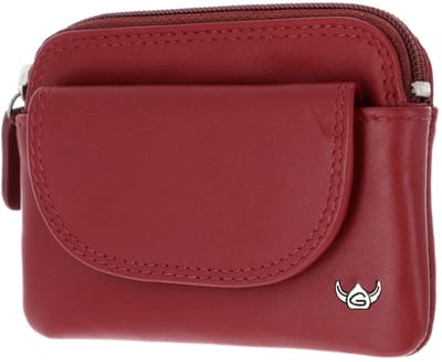 Golden Head Leren sleutelgeval Polo RV-Schlüsseletui 5043 Rot donkerrood