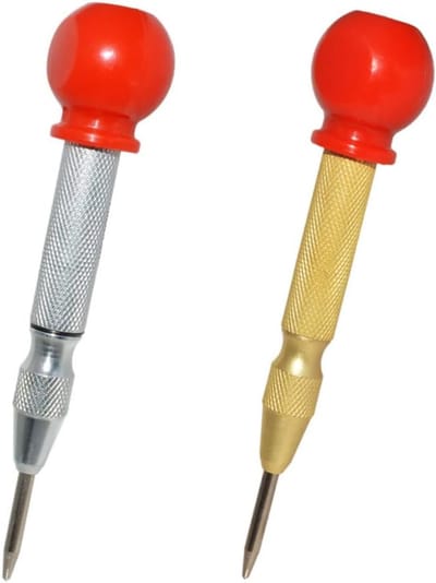 Center Punch Tool - Markering Gereedschap - Nauwkeurig Boren - Verstelbare Spanning - 5 Inch Lengte