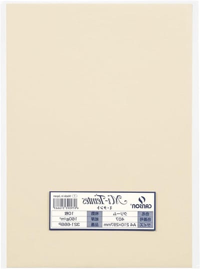 Tekkenpapier - Kleurpapier A4 - Tekenen en schilderen - Waterverf afwerking - 10 vel A4 - Crème