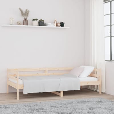 vidaXL - Slaapbank - zonder - matras - 80x200 - cm - massief - grenenhout