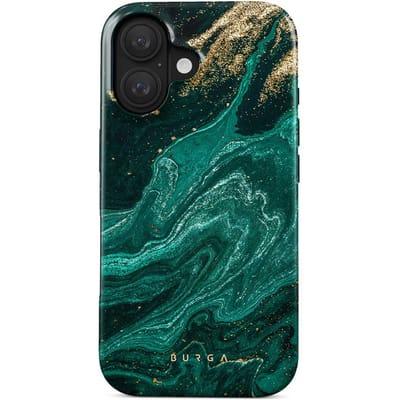 Burga Tough Case geschikt voor Apple iPhone 16 - Emerald Pool