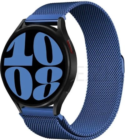 Go Go Gadget - Milanees bandje - Geschikt voor Huawei Watch GT - 46mm - Blauw