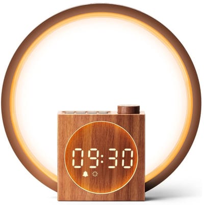 Wake Up Light - Digitale Wekker - Lichtwekker - Nachtlampje - Wekker - Incl. Nederlandse handleiding