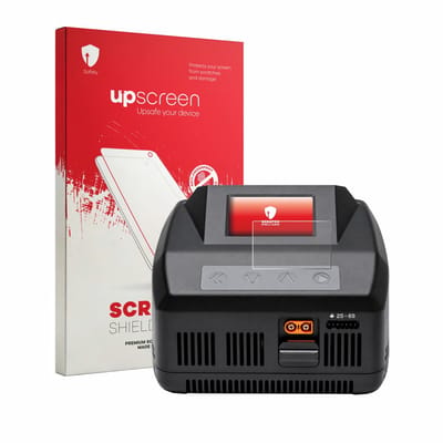 upscreen - Screenprotector voor Spektrum Smart Charger S1100 G2 - Folie Beschermfolie transparant