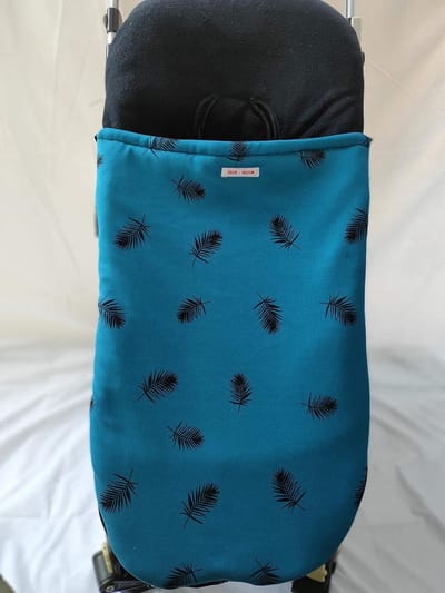 Voetenzak Kinderwagen - Baby slaapzak - Warmte Buiten - Universeel Katoen Ontwerp - 37x30x5 cm - Groen