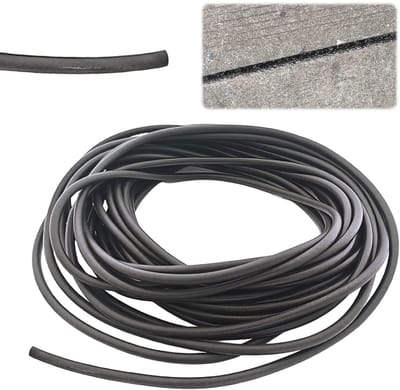Dailygoods- Voegenafdichtsnoer 6 mm × 10 m - Ronde Afdichtstrip - Duurzaam Elastisch - Drukstabiel - Voor Ramen en Deuren - Vermindert Verbruik Afdichtmiddel