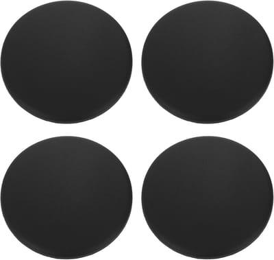Deurstoppers - Wandbeschermers - Deuren Dempen - Zelfklevend PVC - 4 stuks 60mm - Zwart