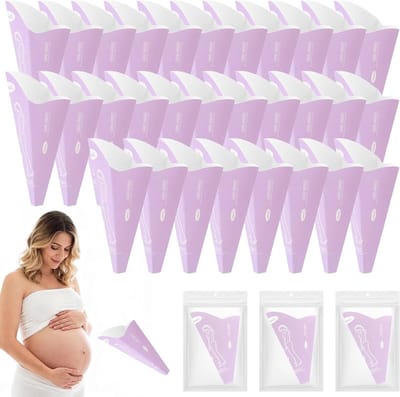 30 Stuks Staande Plas Hulp voor Vrouwen - Handige Urinella voor Kamperen, Wandelen en Buitenactiviteiten zonder Ongemak