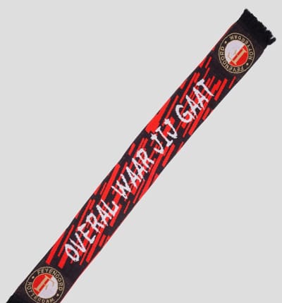 Feyenoord Sjaal Overal waar jij gaat - Feyenoord Sjaal - Feyenoord Rotterdam -