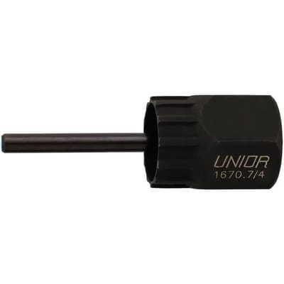 Vrijloophendel voor cassette Unior Shimano