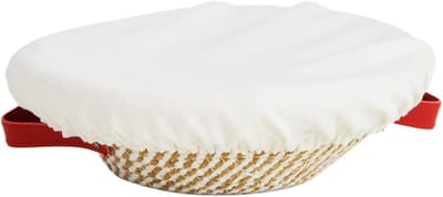 Rijsmandjes Brood - Zuurdesem Mand - Brood Bakken Thuis - Ademend Katoen - 23x9.5cm of 26x14cm - Veelkleurig