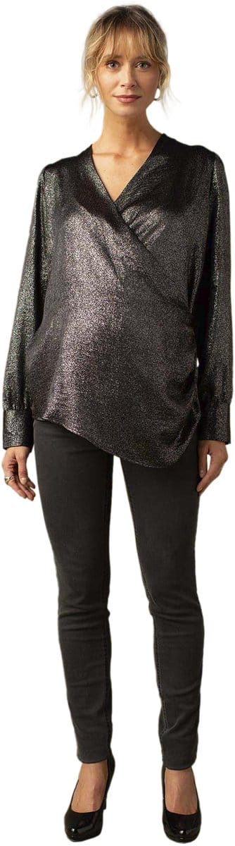 ENVIE DE FRAISE Zwangerschapsblouse met iriserend effect ENVIE DE FRAISE