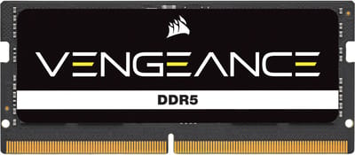 Corsair Vengeance SODIMM DDR5-5200 - 16GB - CL44 - Single Channel (1 pcs) - Intel XMP - Zwart